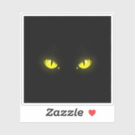Pegatina Ojos gatos brillantes en la oscuridad - Halloween