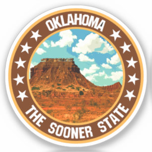 Pegatina Oklahoma