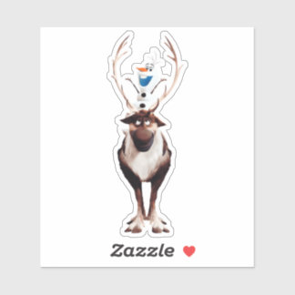 Pegatina olaf & sven