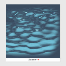 Pegatina Olas de agua azul Aqua