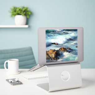 Pegatina Olas del Océano Pacífico