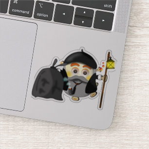 Pegatina Olentzero vasco Eguberri on by Simonsitos