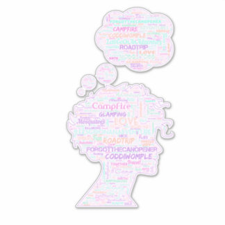 Pegatina Olvidaste El Camping Can Opener .