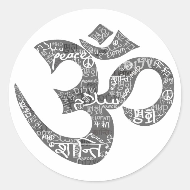 PEGATINA OM (Anverso)