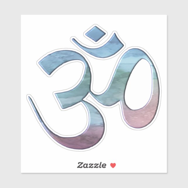 Pegatina Om 1 (Hoja)