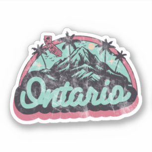 Pegatina Ontario, California