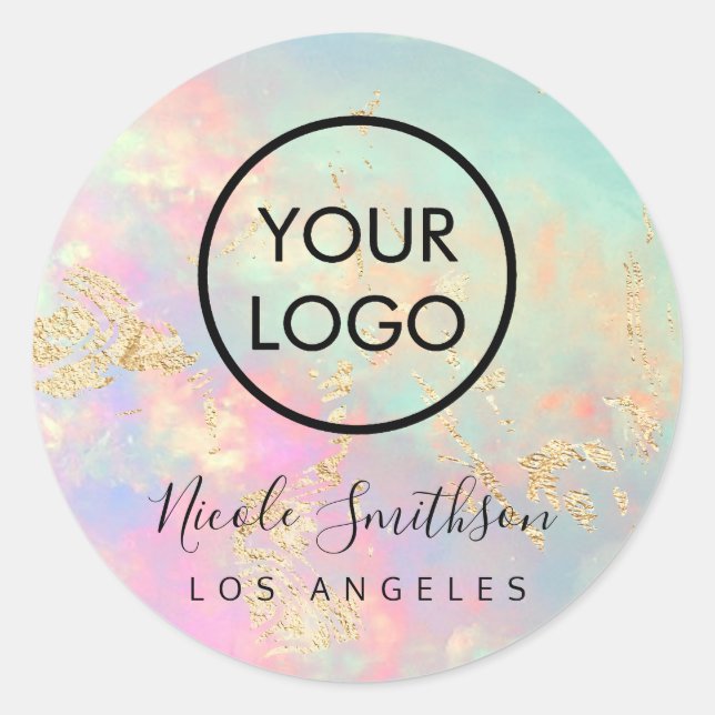 pegatina opal elegante (Anverso)