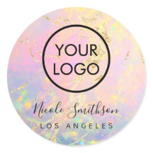 pegatina opal elegante