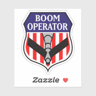 Pegatina Operador Boom