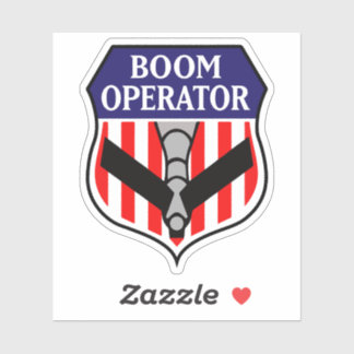 Pegatina Operador Boom