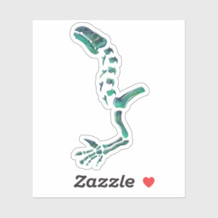 Pegatina Óptico Iguanodon Dinosaurio