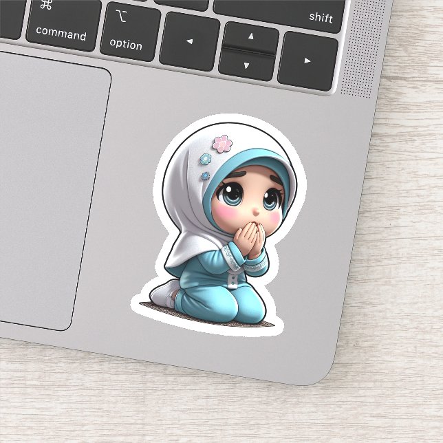 Pegatina Oración islámica moderada y motivacional para los  (Detalle)