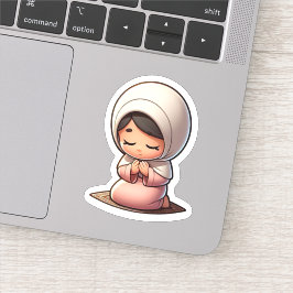 Pegatina Oración islámica moderada y motivacional para los 