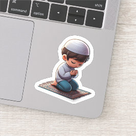 Pegatina Oración islámica motivacional para niños musulmane