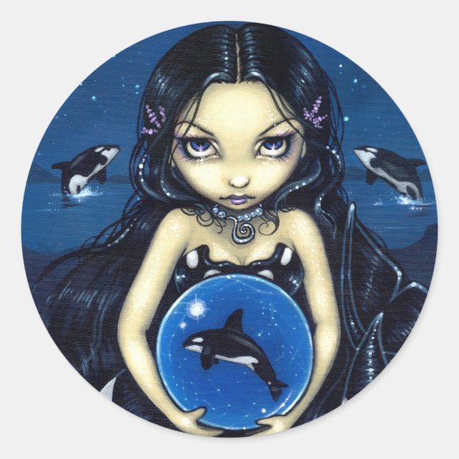 pegatina "Orca Magic" (Anverso)