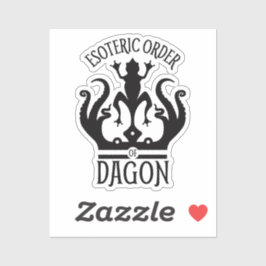 Pegatina Orden Esotérica de Dagon Innsmouth Lovecraft