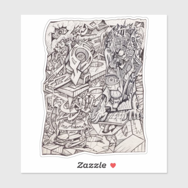 Pegatina Organ of Worries  (Hoja)