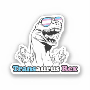 Pegatina Orgullo Animal - Transaurus Rex