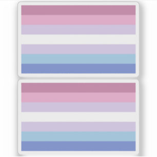 Pegatina Orgullo bisexual
