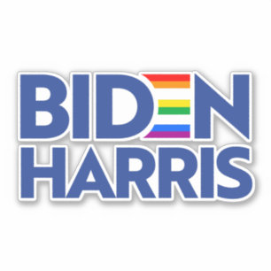 PEGATINA ORGULLO DE BIDEN HARRIS
