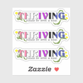 Pegatina Orgullo de fluido de género