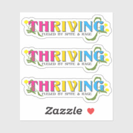 Pegatina Orgullo de oro