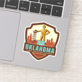 Pegatina Orgullo del Estado | Oklahoma