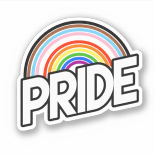 Pegatina Orgullo del progreso