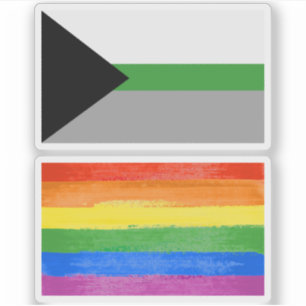 Pegatina Orgullo Demiromántico