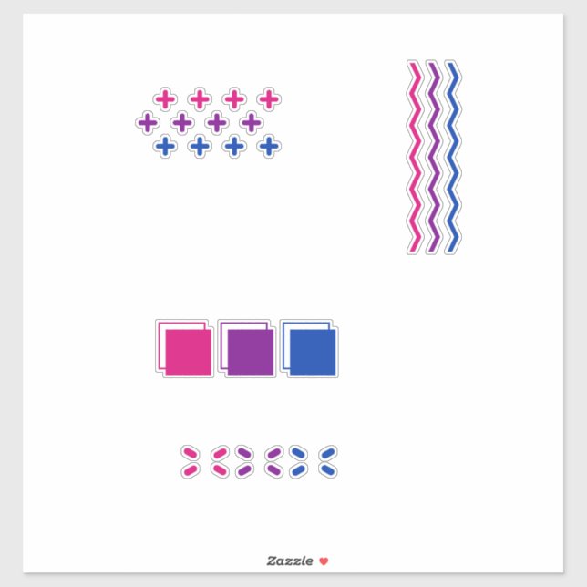 Pegatina Orgullo discreto (Hoja)