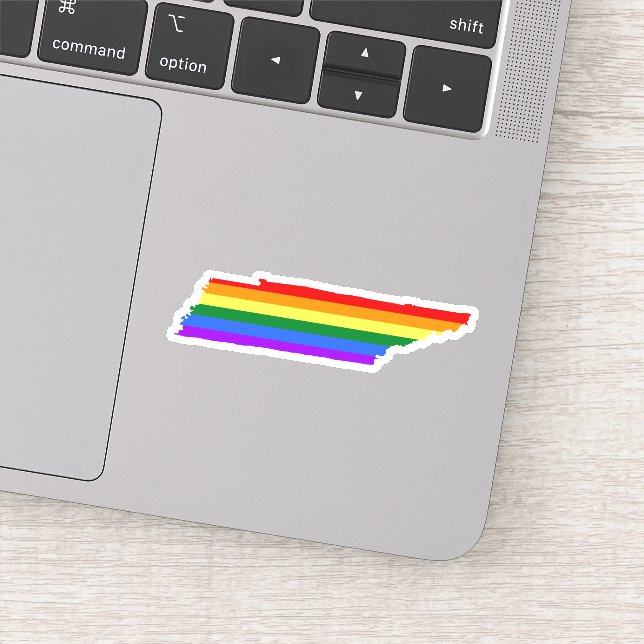 Pegatina Orgullo Gay de Tennessee (Detalle)
