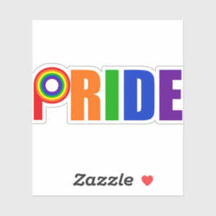 Pegatina Orgullo gay fresco