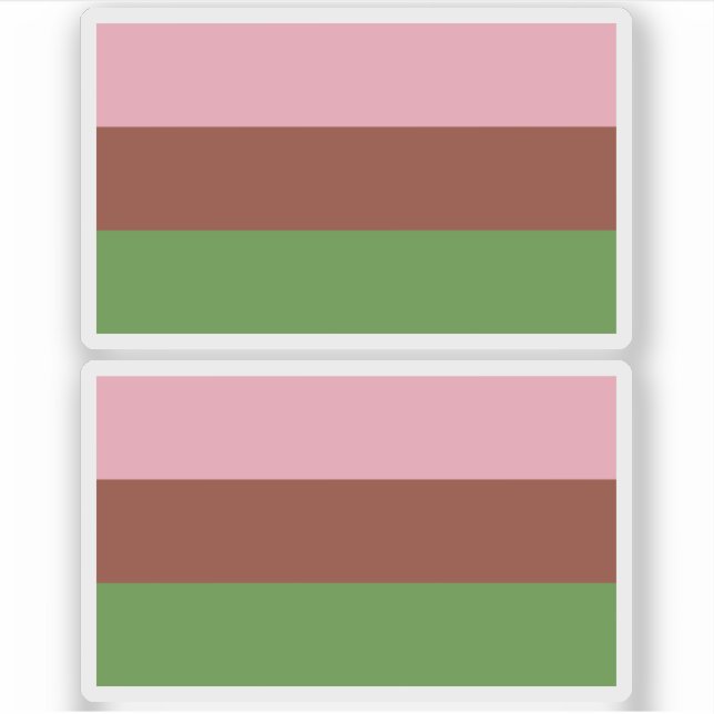 Pegatina Orgullo Ginosexual (Anverso)