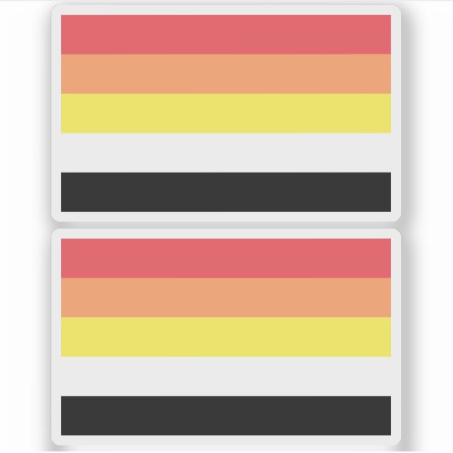 Pegatina Orgullo Litsexual (Anverso)