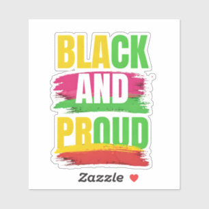 Pegatina Orgullo negro Lgbtq