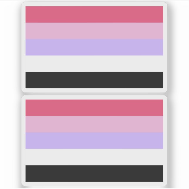 Pegatina Orgullo Reciprosexual (Anverso)