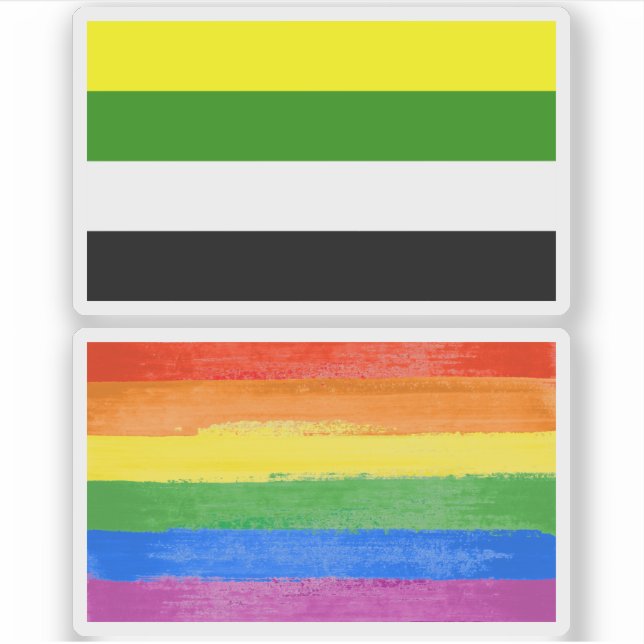 Pegatina Orgullo skoliosexual (Anverso)