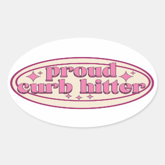 pegatina orgulloso de curb hitter