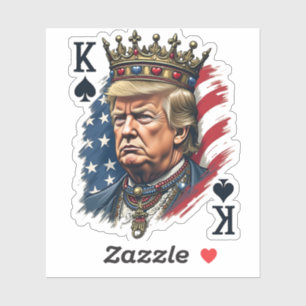 Pegatina Orgulloso Maga Trump vance la inauguración de la p