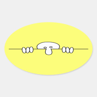 Pegatina original de Kilroy Oval