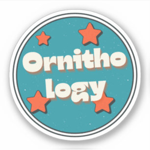 Pegatina Ornitología