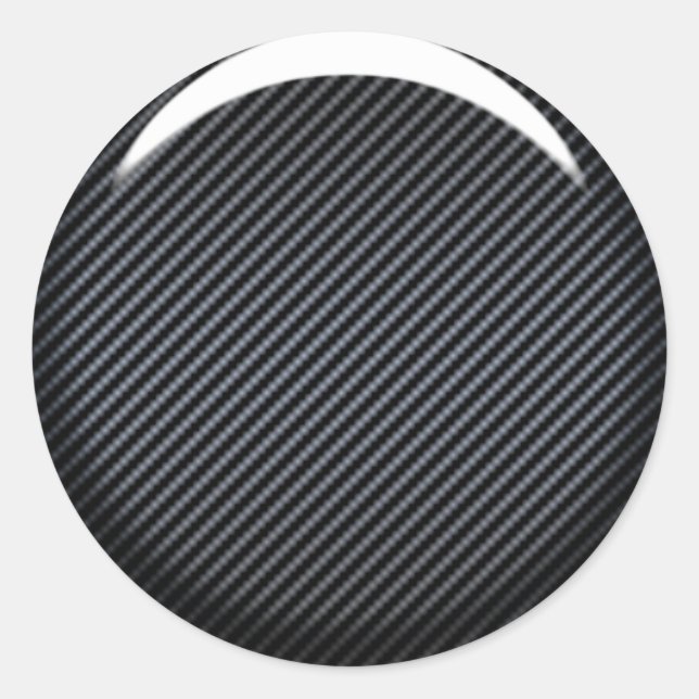 Pegatina oscuro de la fan del carbono (Anverso)