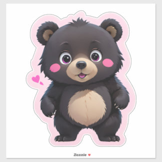 Pegatina Oso de bebé lindo