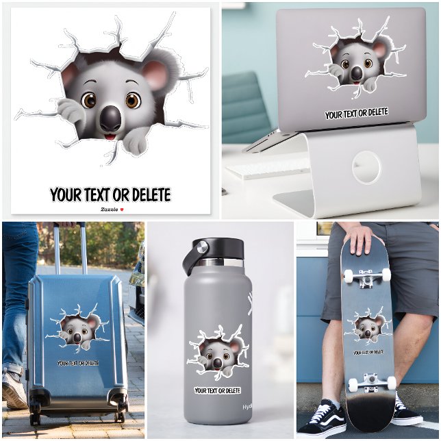 Pegatina Oso de Koala, rompedor de novedad (Subido por el creador)