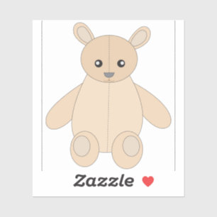 Pegatina Oso de peluche
