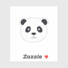 Pegatina Oso panda lindo