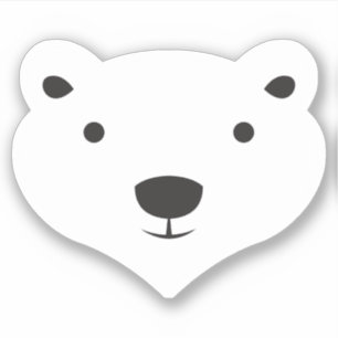 Pegatina Oso polar