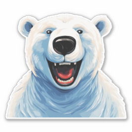 Pegatina Oso Polar Expirado