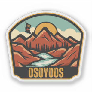 Pegatina Osoyoos, Columbia Británica