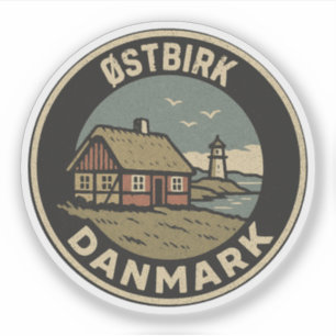 Pegatina Østbirk, Dinamarca Danmark